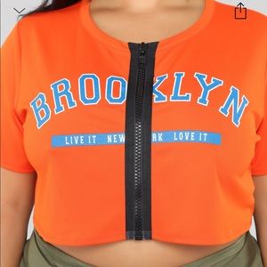 fashion nova “it’s the brooklyn way” jersey tee
